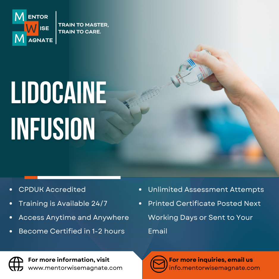 Lidocaine Infusion - Mentor Wise Magnate