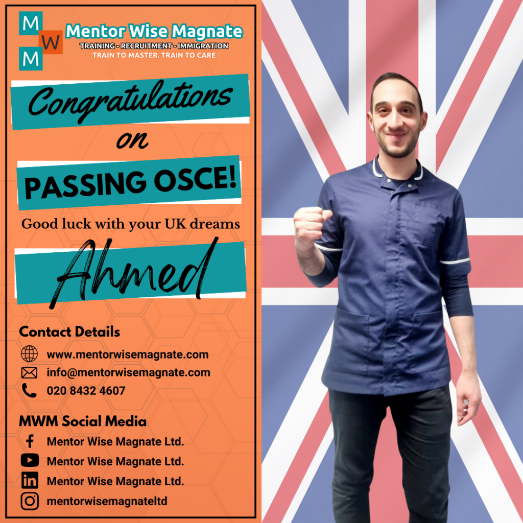 OCSE Passer Congratulatory Post Ahmed