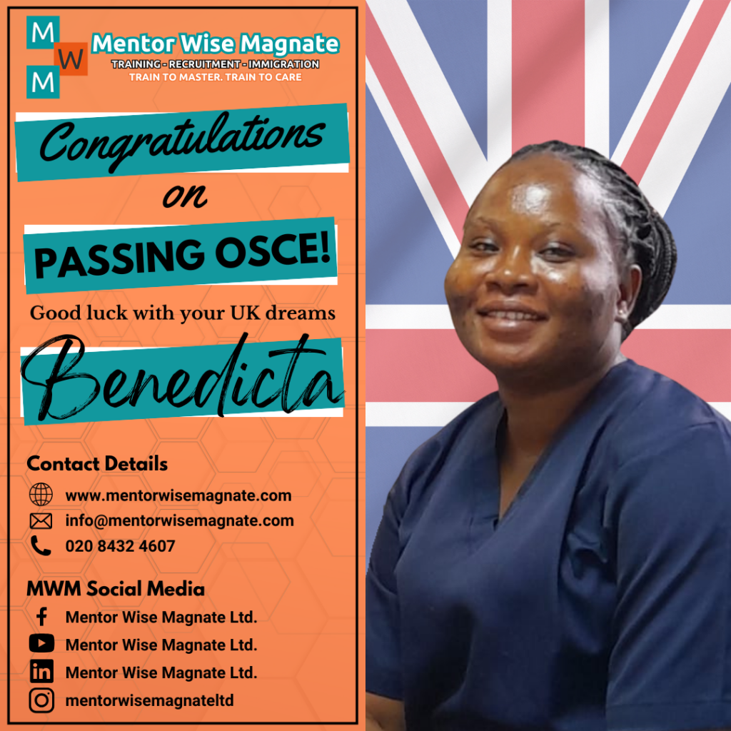 OCSE Passer Congratulatory Post Benedicta