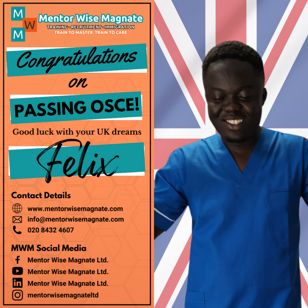 OCSE Passer Congratulatory Post Felix