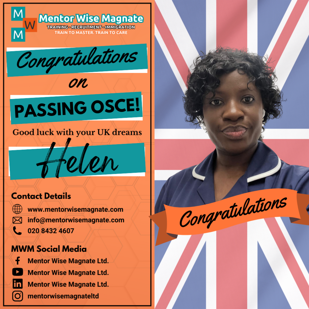 OCSE Passer Congratulatory Post Helen