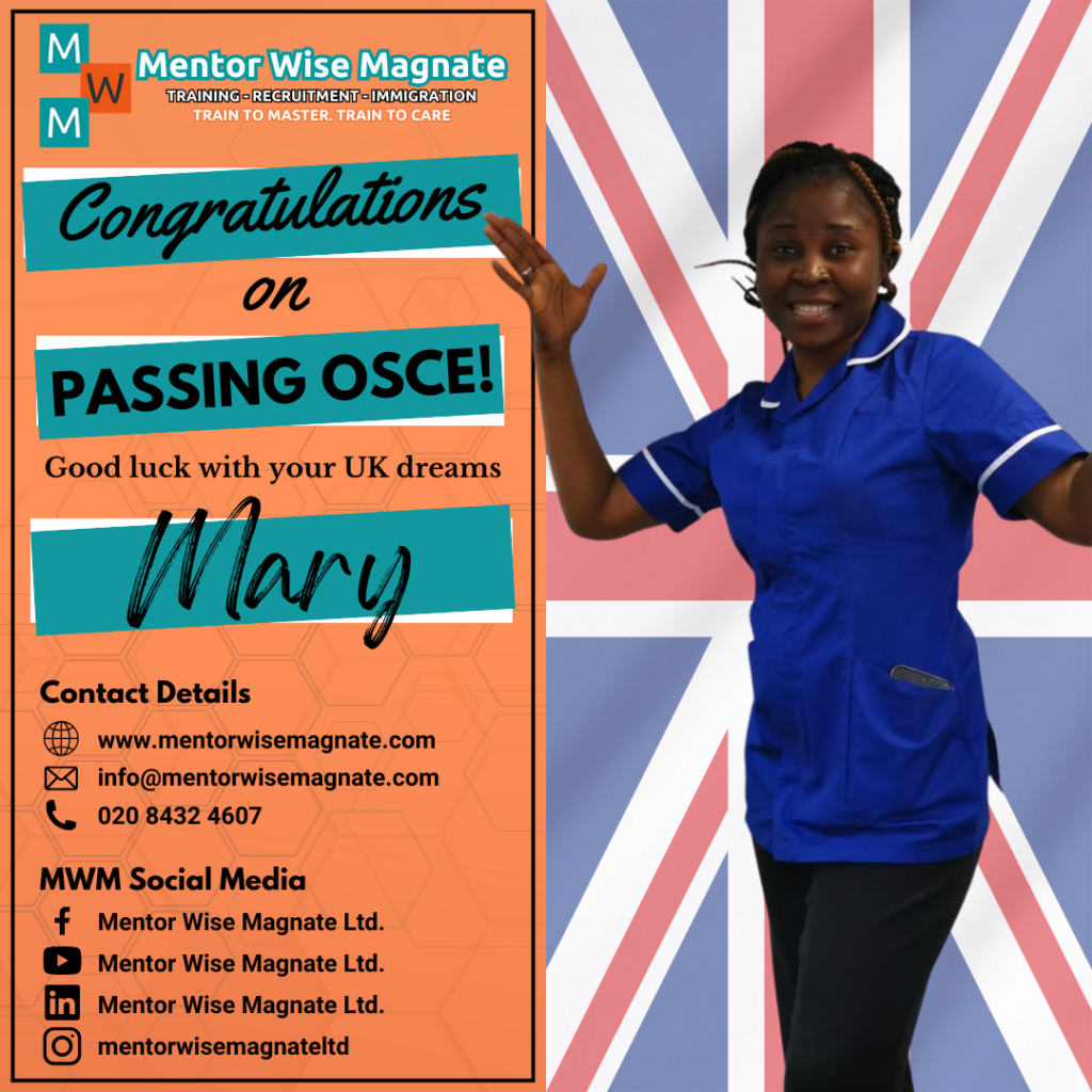 OCSE Passer Congratulatory Post Mary