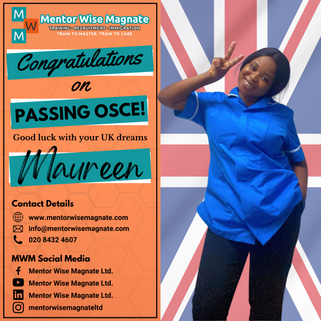OCSE Passer Congratulatory Post Maureen
