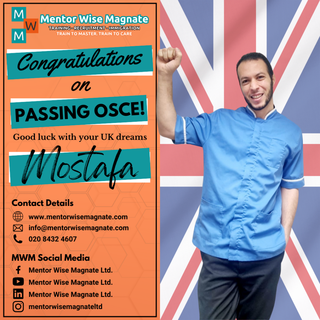 OCSE Passer Congratulatory Post Mostafa