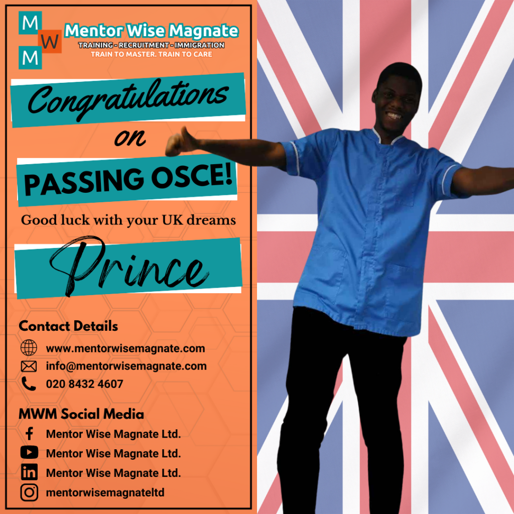 OCSE Passer Congratulatory Post Prince