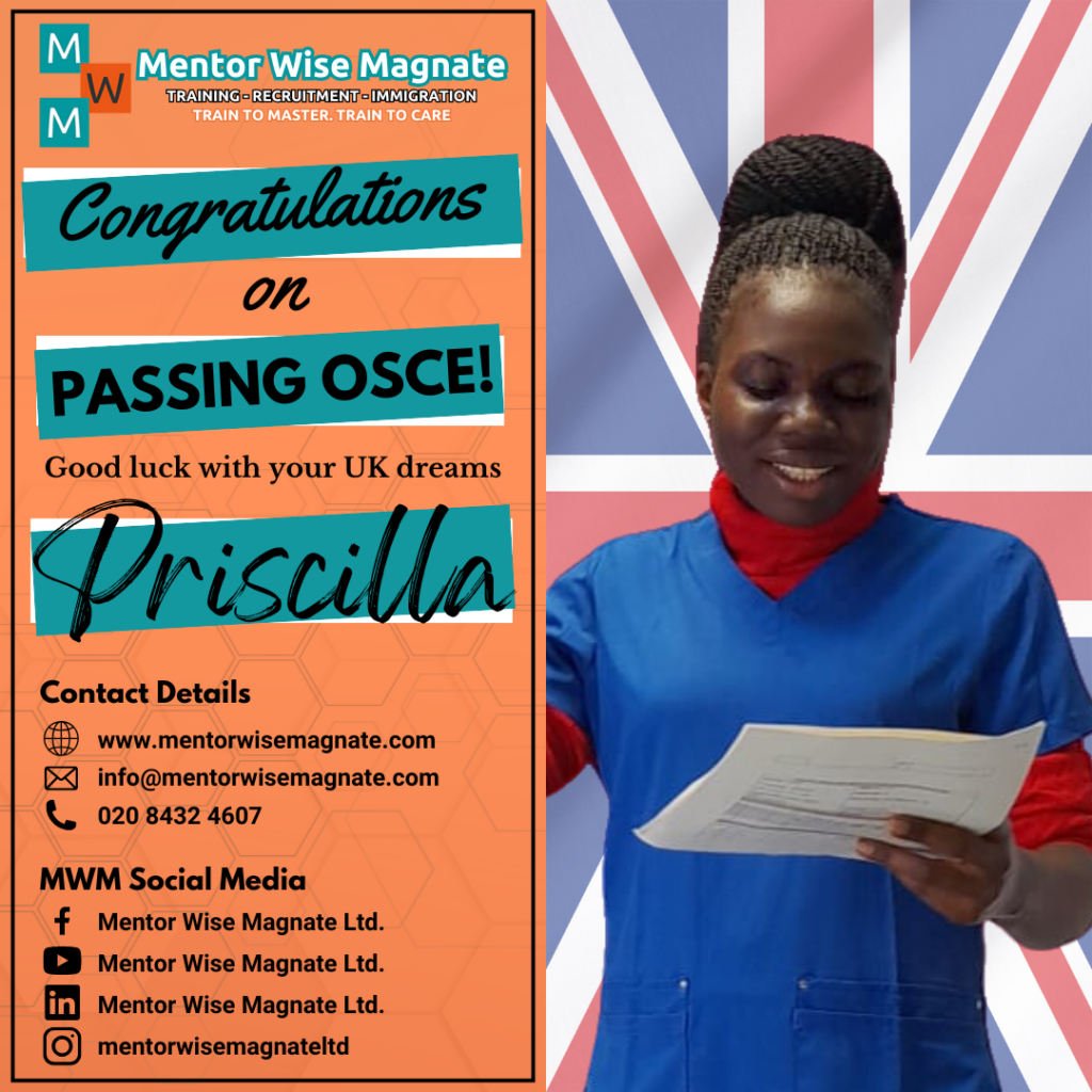 OCSE Passer Congratulatory Post Priscilla