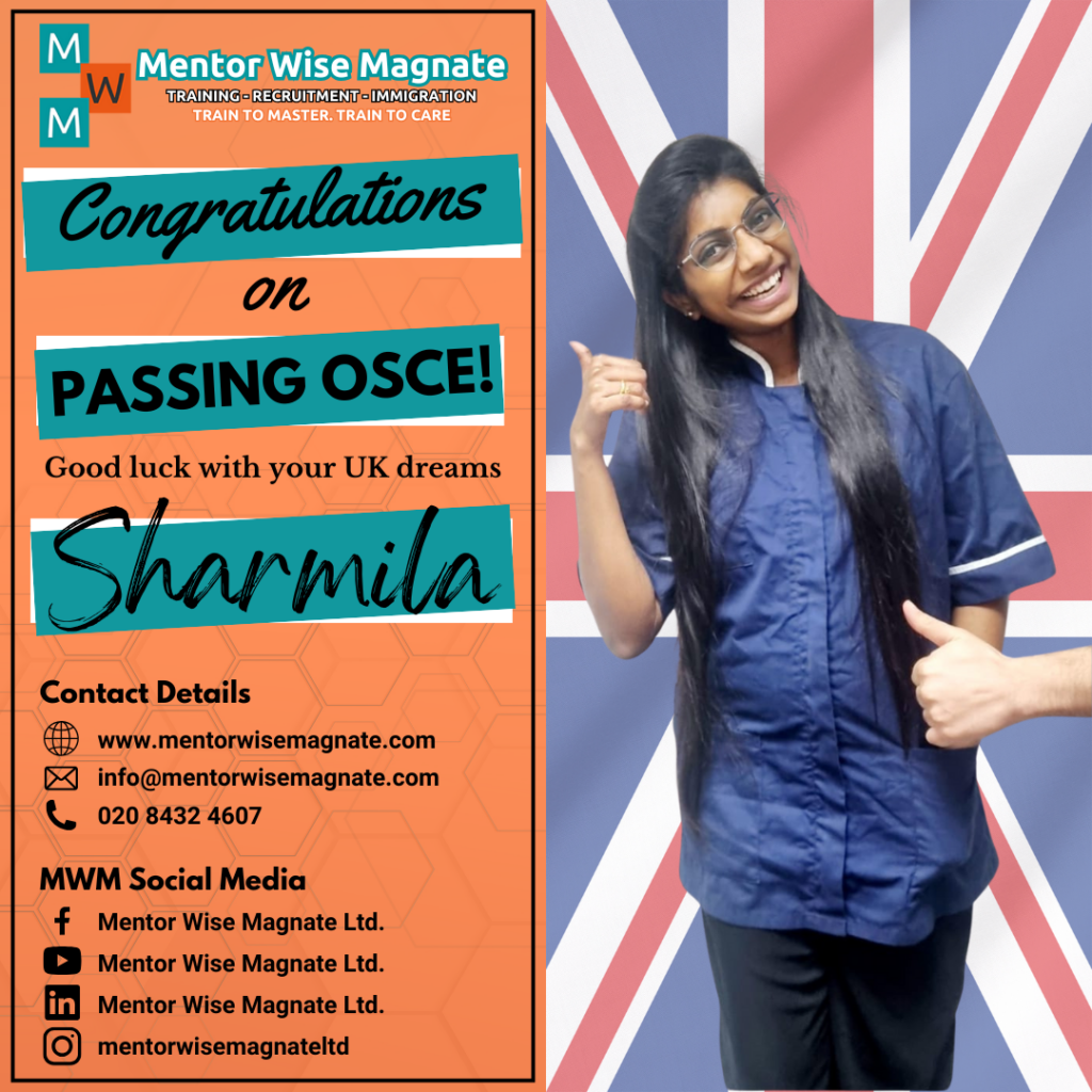 OCSE Passer Congratulatory Post Sharmila