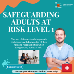 SAFEGUARDING ADULTS AT RISK LEVEL 1 